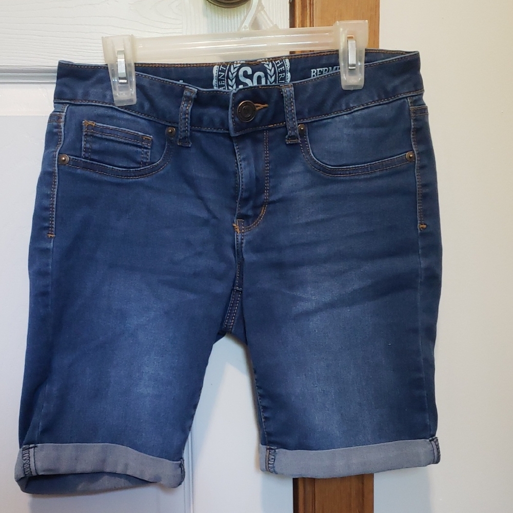 SO Classic Blue Denim Shorts